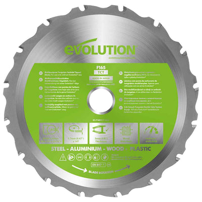 Tarcza wielomateriałowa Evolution 165 mm 14T