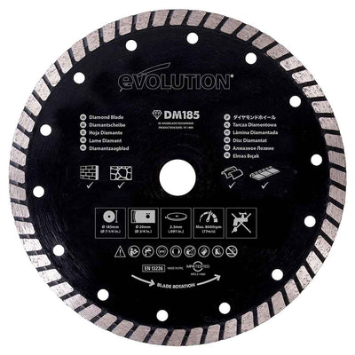 Tarcza diamentowa Evolution 185 mm