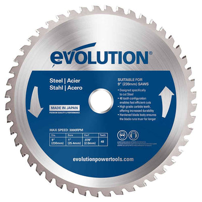 Tarcza TCT do cięcia metalu Evolution 230 mm 48T