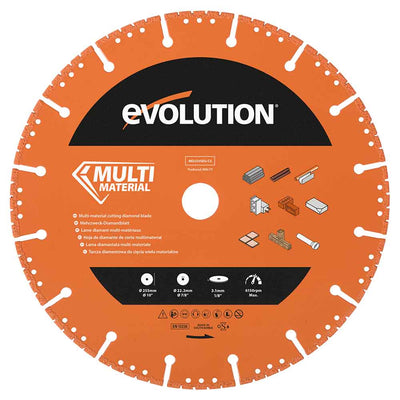 Tarcza diamentowa Evolution 255 mm do cięcia wielu materiałów