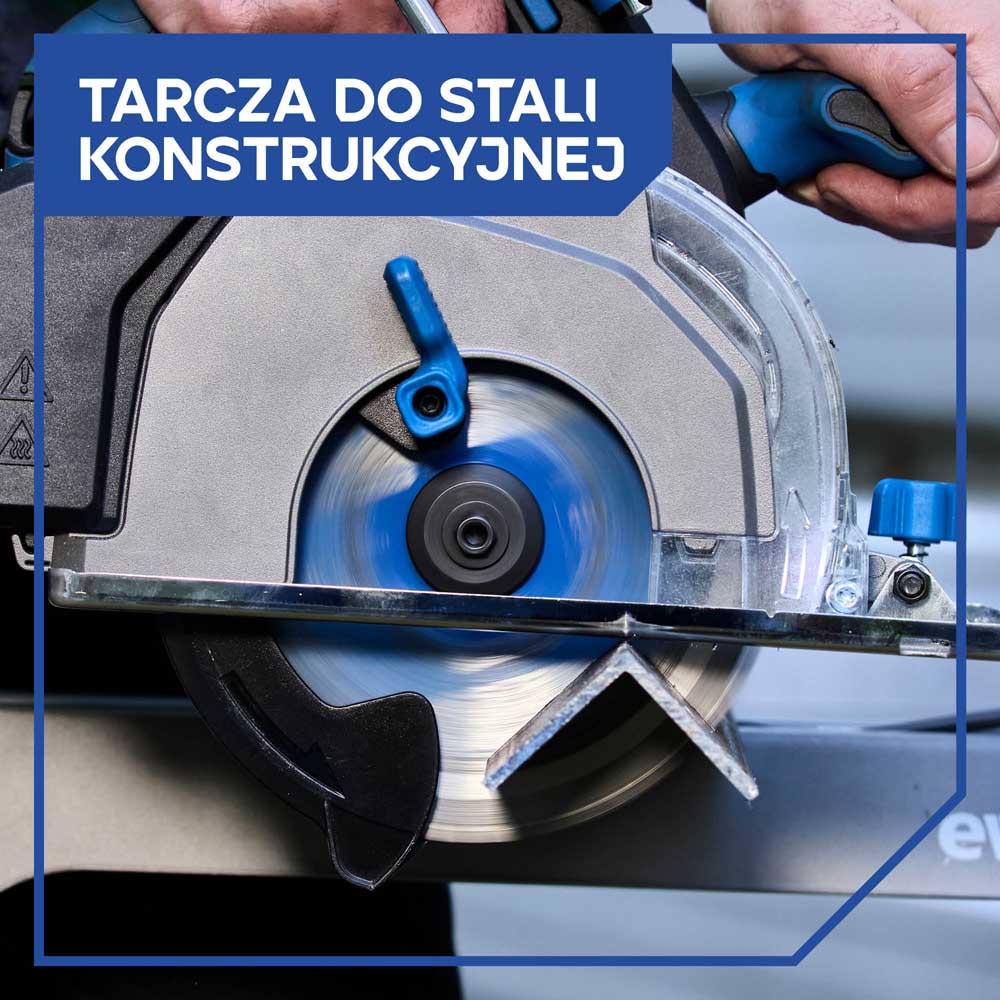 Evolution Tarcza do cięcia stali 165 mm Ø165 x 20 mm, 40-zębowa TCT do pilarek tarczowych
