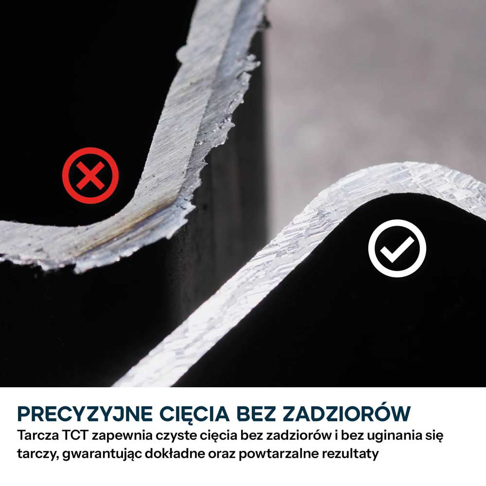 Evolution Tarcza do cięcia stali 165 mm Ø165 x 20 mm, 40-zębowa TCT do pilarek tarczowych