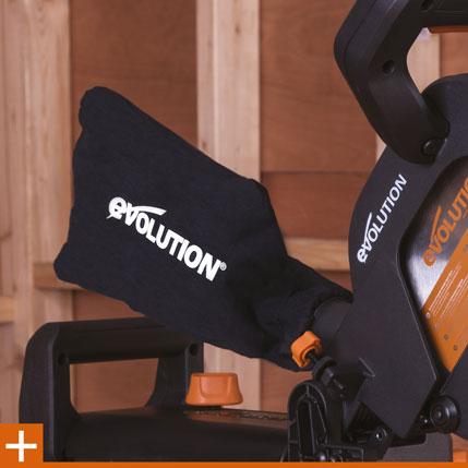 Worek na pył do pilarki tarczowej Evolution