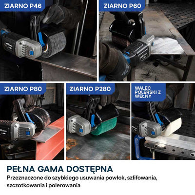 Evolution P280 Rolka wykończeniowa do satyniarek 120 x 100 mm