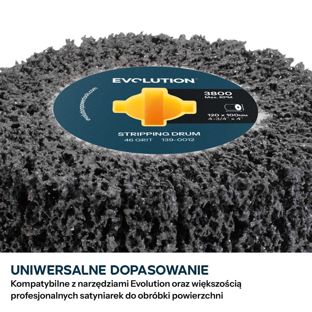 Evolution P46 wałek ścierny do satyniarek i szlifierek walcowych