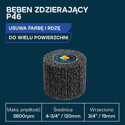 Evolution P46 wałek ścierny do satyniarek i szlifierek walcowych