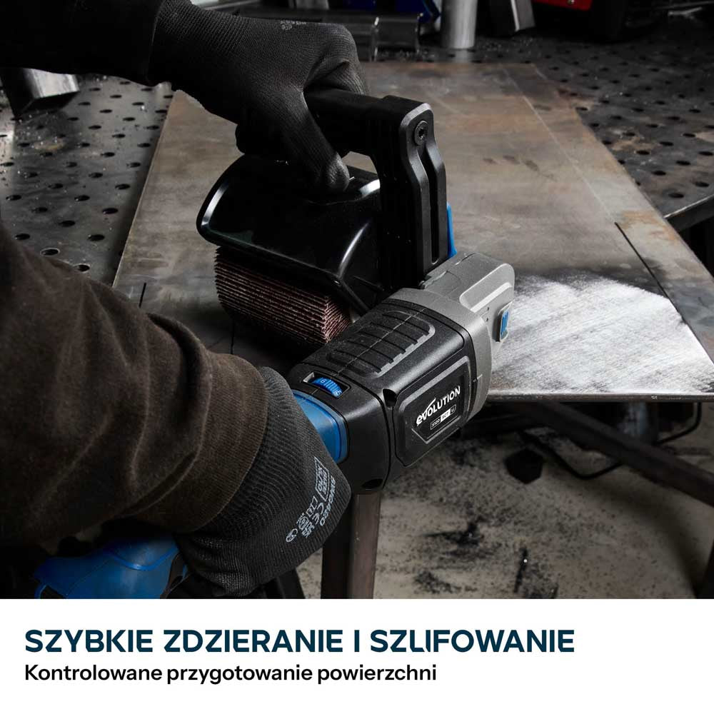 Evolution P60 Rolka lamelkowa ścierna do satyniarek 120 x 100 mm