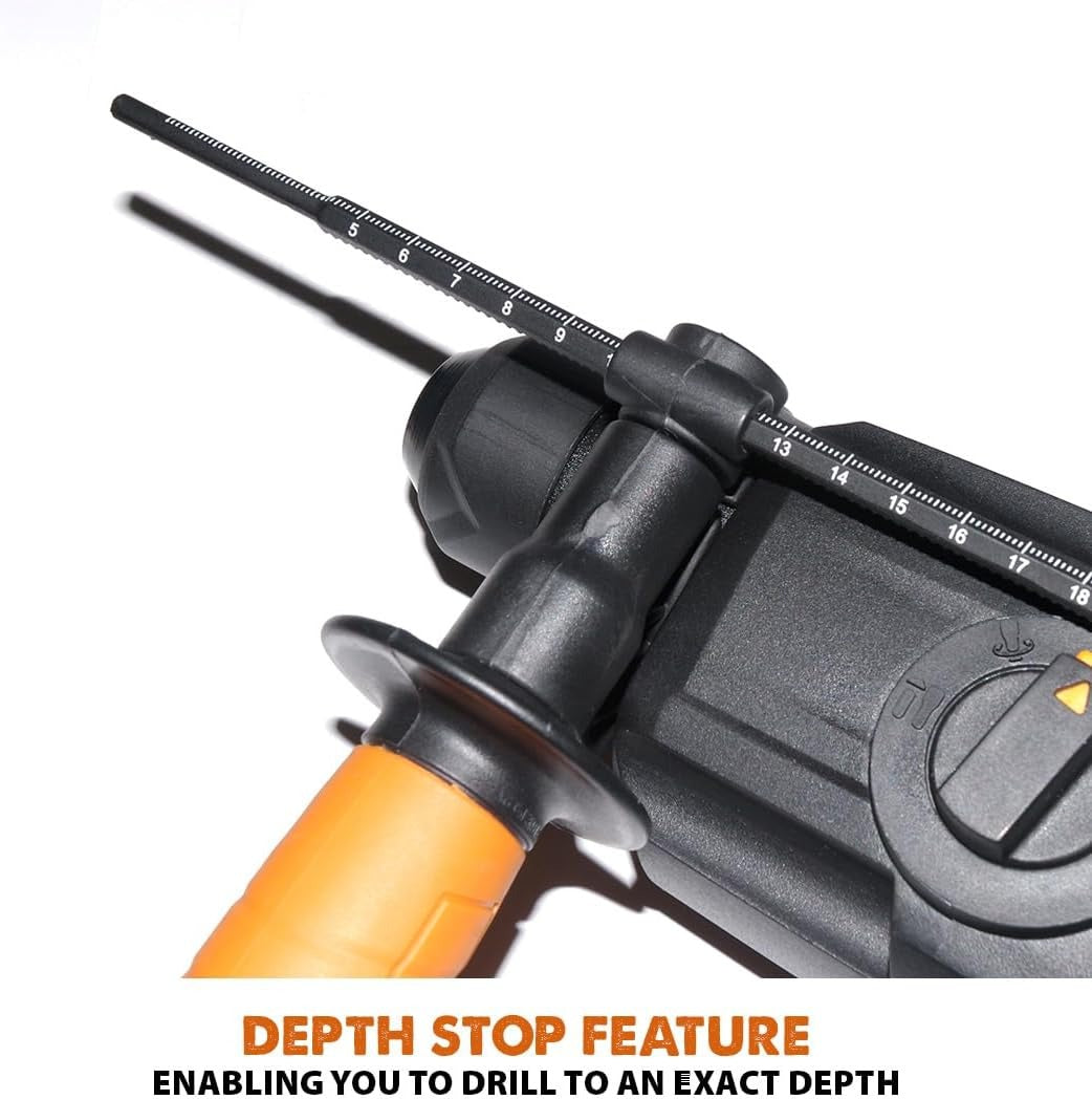 Czterofunkcyjna młotowiertarka SDS Evolution SDS4-800 z akcesoriami