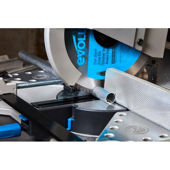 Tarcza TCT do cięcia cienkiej stali Evolution 255 mm 70T