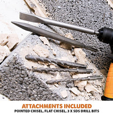 Czterofunkcyjna młotowiertarka SDS Evolution SDS4-800 z akcesoriami