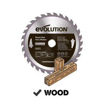 Tarcza TCT do cięcia drewna Evolution 230 mm 40T