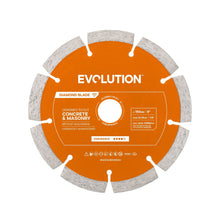 Tarcza diamentowa Evolution Endurance 150 mm do kompaktowej przecinarki do betonu, otwór mocujący 22,2 mm