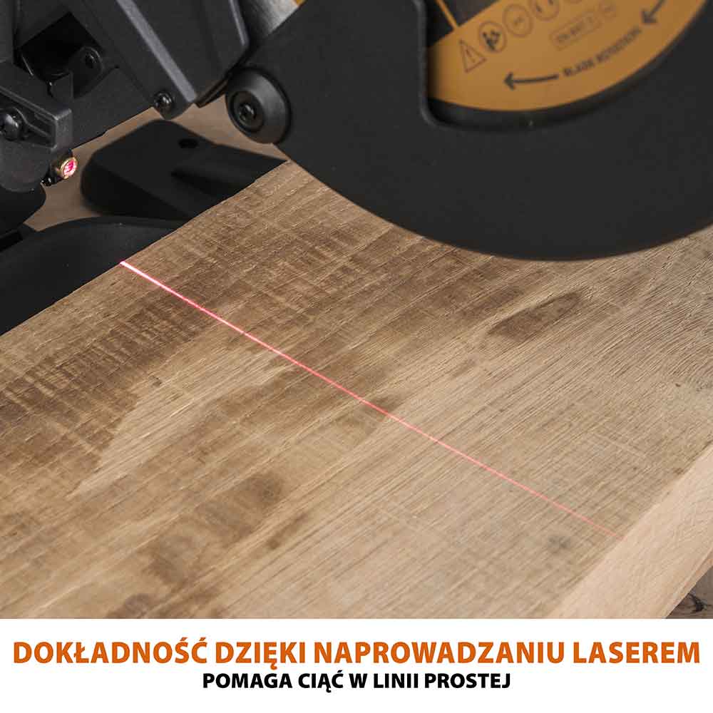 Piła ukośnica Evolution R255SMS+ 255 mm z wielomateriałową tarczą TCT