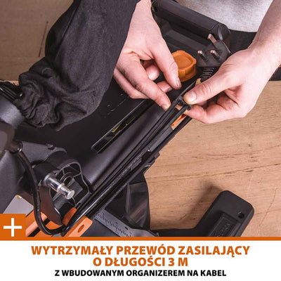 Piła ukośnica Evolution R255SMS+ 255 mm z wielomateriałową tarczą TCT