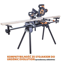 Piła ukośnica Evolution R210SMS-300+ 210 mm z wielomateriałową tarczą TCT