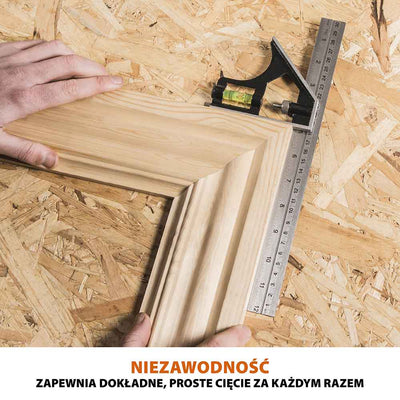 Piła ukośnica Evolution R255SMS-DB+ 255 mm z wielomateriałową tarczą TCT + stojak XL