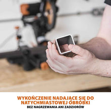 Piła ukośnica Evolution R255SMS-DB+ 255 mm z wielomateriałową tarczą TCT + stojak