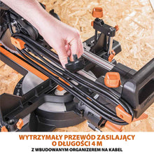 Piła ukośnica Evolution R255SMS-DB+ 255 mm z wielomateriałową tarczą TCT + stojak