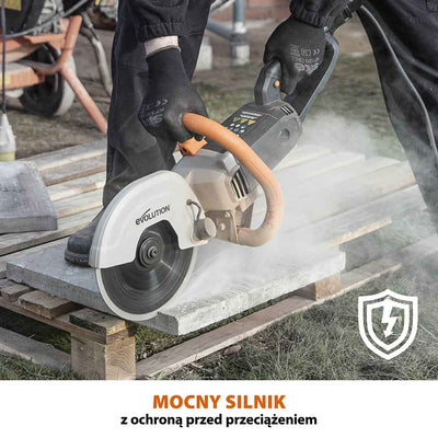 Elektryczna przecinarka tarczowa do betonu Evolution R230DCTX 230 mm (bez tarczy)