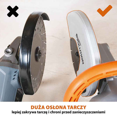 Elektryczna przecinarka tarczowa do betonu Evolution R230DCTX 230 mm (bez tarczy)