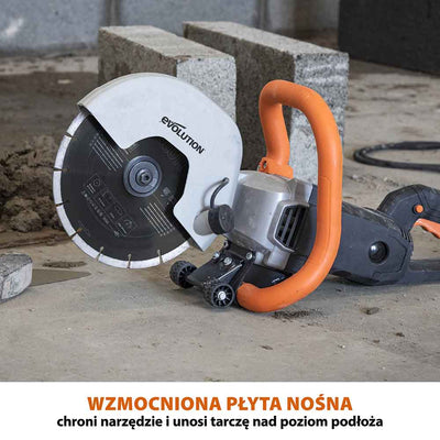 Elektryczna przecinarka tarczowa do betonu Evolution R230DCTX 230 mm (bez tarczy)