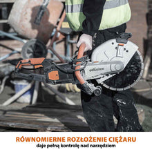 Elektryczna przecinarka tarczowa do betonu Evolution R300DCT 300 mm z tarczą diamentową