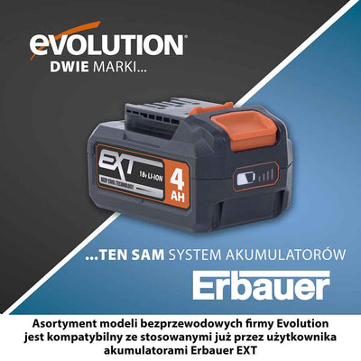 Pakiet Akumulator 4Ah + ładowarka Evolution