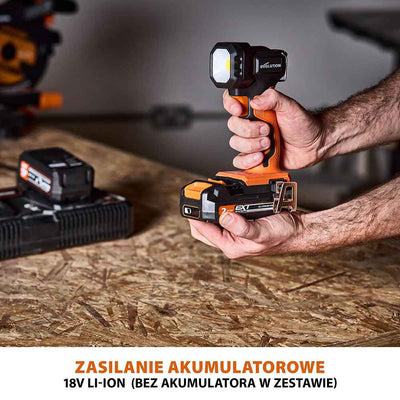 Latarka akumulatorowa Evolution R1000TOR-Li bez akumulatora i ładowarki