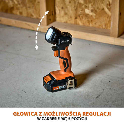 Latarka akumulatorowa Evolution R1000TOR-Li bez akumulatora i ładowarki