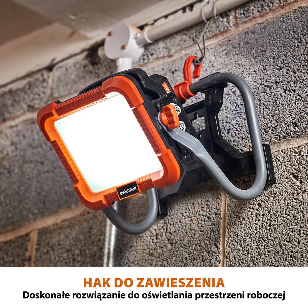 Bezprzewodowy reflektor Evolution R2700WLT-Li bez akumulatora i ładowarki