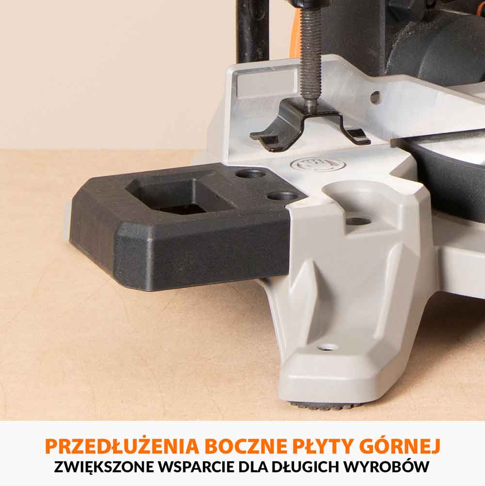 Piła ukośnica/stołowa Evolution R210MTS-G2 210 mm z wielomateriałową tarczą TCT