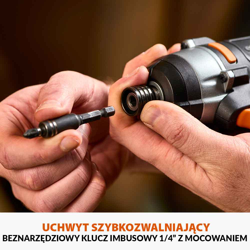 Akumulatorowa wkrętarka udarowa Evolution R180IDR-Li