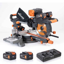 Akumulatorowa piła ukośnica R255SMS-DB-Li 18V EXT Li-Ion 255 mm z wielomateriałową tarczą TCT + stojak XL