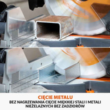 Akumulatorowa piła ukośnica R255SMS-DB-Li 18V EXT Li-Ion 255 mm z wielomateriałową tarczą TCT + stojak XL