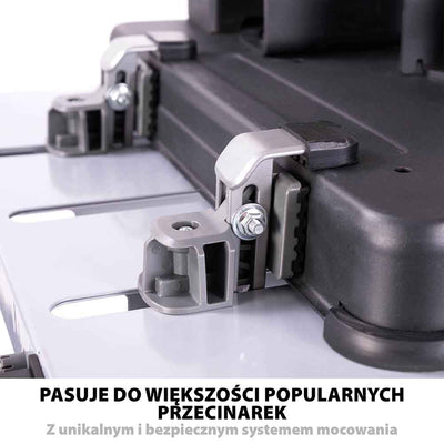 Przecinarka do metalu Evolution R355CPS 355 mm z tarczą wielomateriałową + stojak