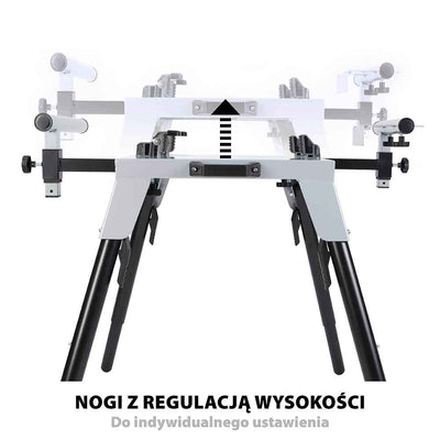 Stojak do przecinarki z uniwersalnym wyposażeniem Evolution