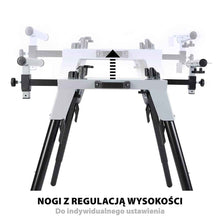 Przecinarka do metalu Evolution R355CPS 355 mm z tarczą wielomateriałową + stojak