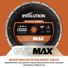 Tarcza Diamentowa Premium Ultra-Cienka 260 mm EVOMAX