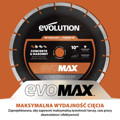 Tarcza Diamentowa Premium Ultra-Cienka 260 mm EVOMAX