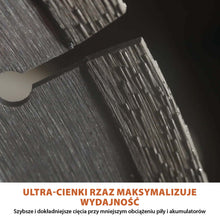 Tarcza Diamentowa Premium Ultra-Cienka 260 mm EVOMAX