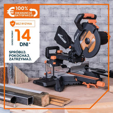 Piła ukośnica Evolution R255SMS+ 255mm z wielomateriałową tarczą TCT + stojak XL