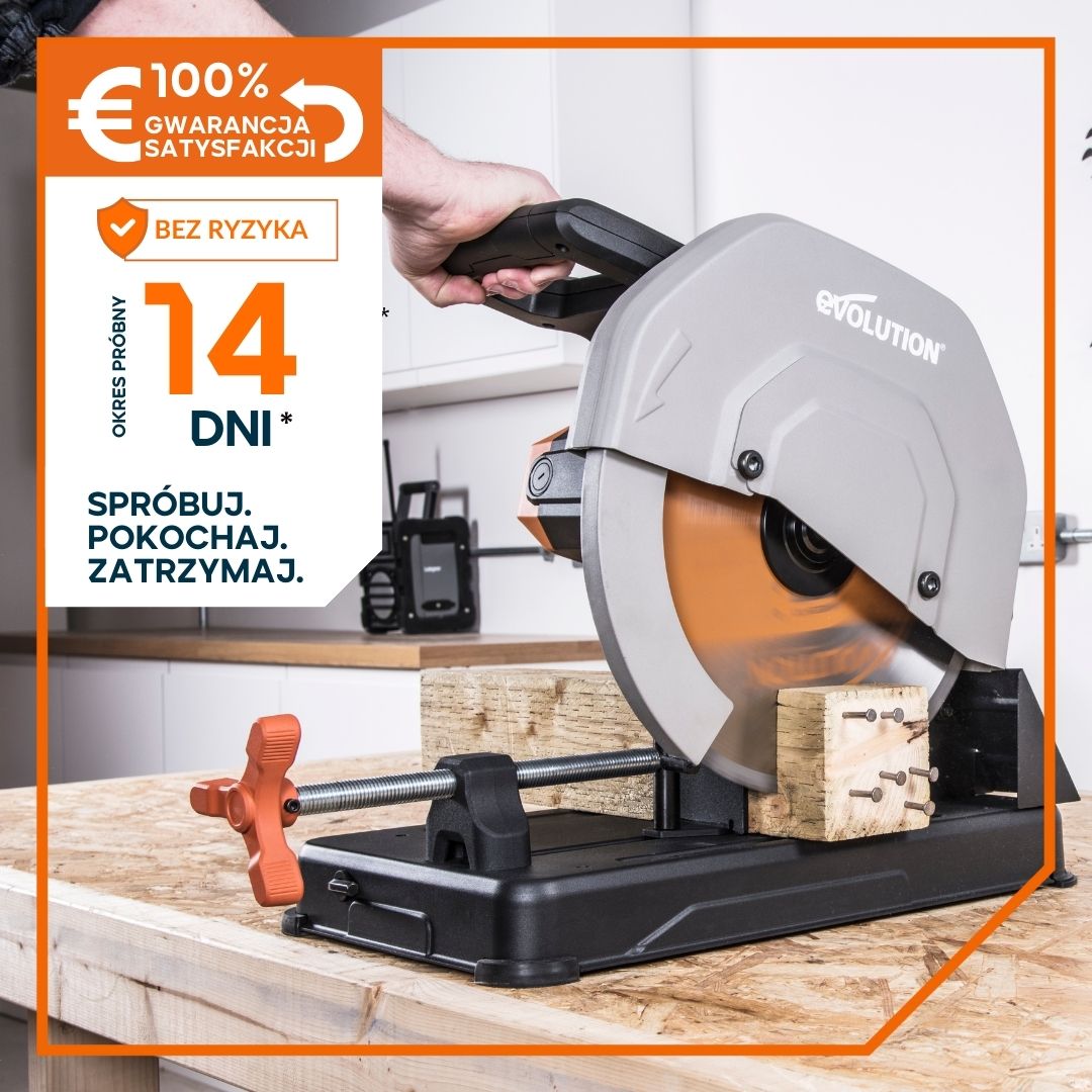 Piła tarczowa Evolution R355CPS 355 mm z tarczą wielomateriałową