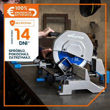 Przecinarka do metalu Evolution S355MCS 355 mm z tarczą do cięcia metalu
