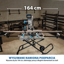 Stojak na kolkach Evolution S355MCS z systemem Powerlift Assist do pil ukosowych