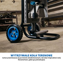 Stojak na kolkach Evolution S355MCS z systemem Powerlift Assist do pil ukosowych