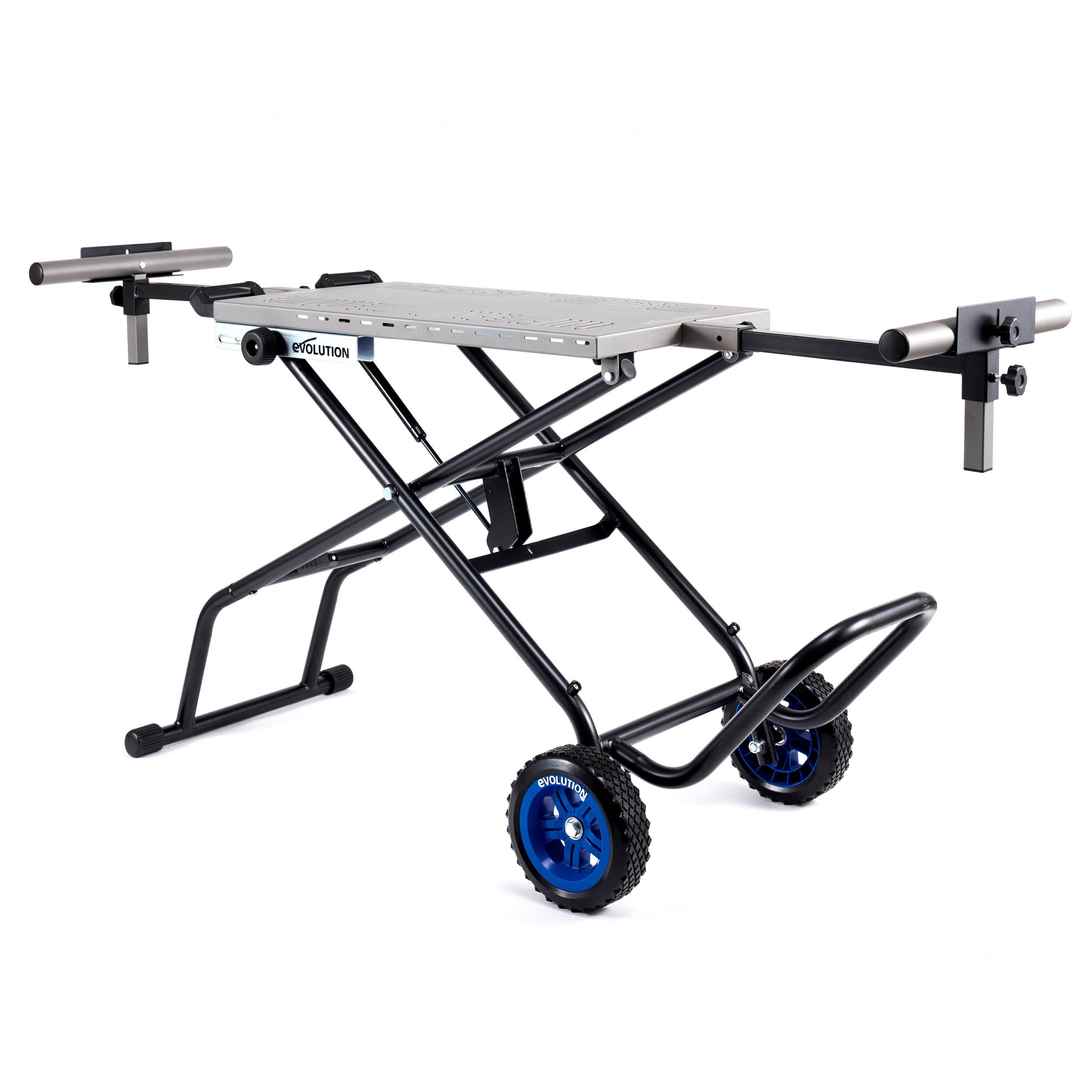 Przecinarka do metalu Evolution S355MCS 355 mm + stojak mobilny z systemem PowerLift Assist