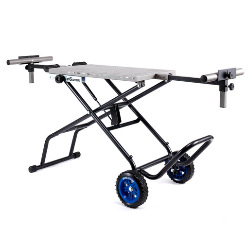 Stojak na kolkach Evolution S355MCS z systemem Powerlift Assist do pil ukosowych