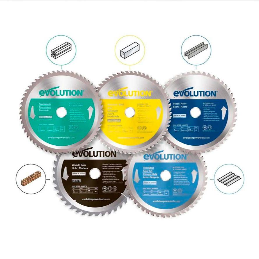 Tarcza TCT do aluminium Evolution 355 mm 80T