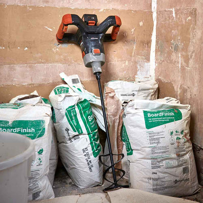 Evolution R120MXR-Li Mikser akumulatorowy 18 V Li-Ion EXT z łopatką Multi-Mix 120 mm