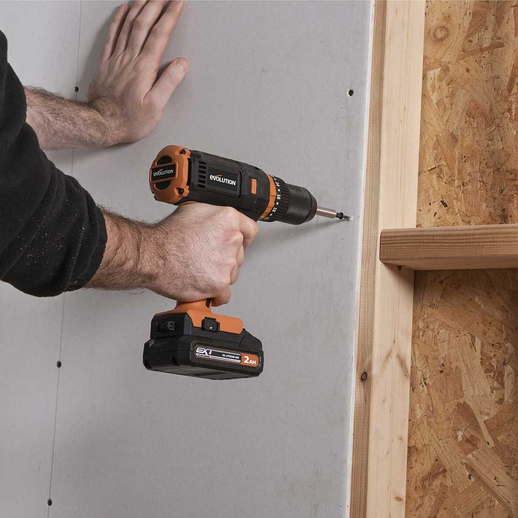 Pakiet wiertarko-wkrętarki Evolution R180IDR-Li + R13CMB-Li + torba PRO